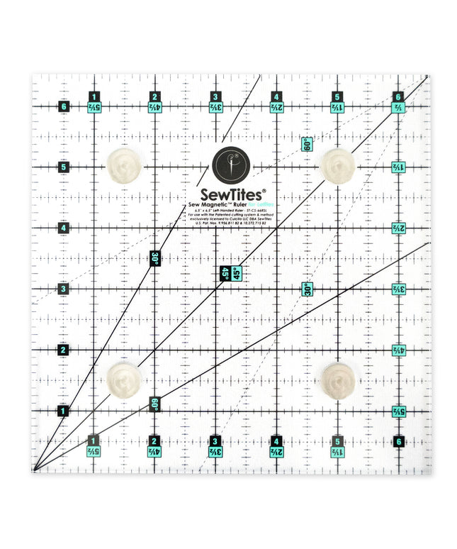 Sew Magnetic 6.5" x 6.5" Ruler
