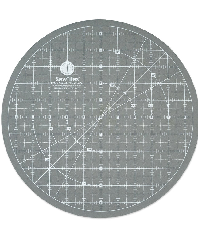 Gently Used Sew Magnetic 11” Rotating Self-Healing Cutting Mat