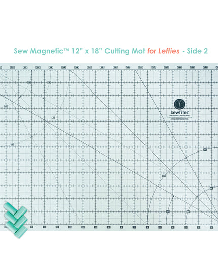PRE-ORDER: Sew Magnetic 12" x 18" Self-Healing Cutting Mat + 6 Boosters