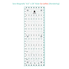 Load image into Gallery viewer, PRE-ORDER: Sew Magnetic 8.5&quot; x 24&quot; Ruler by SewTites