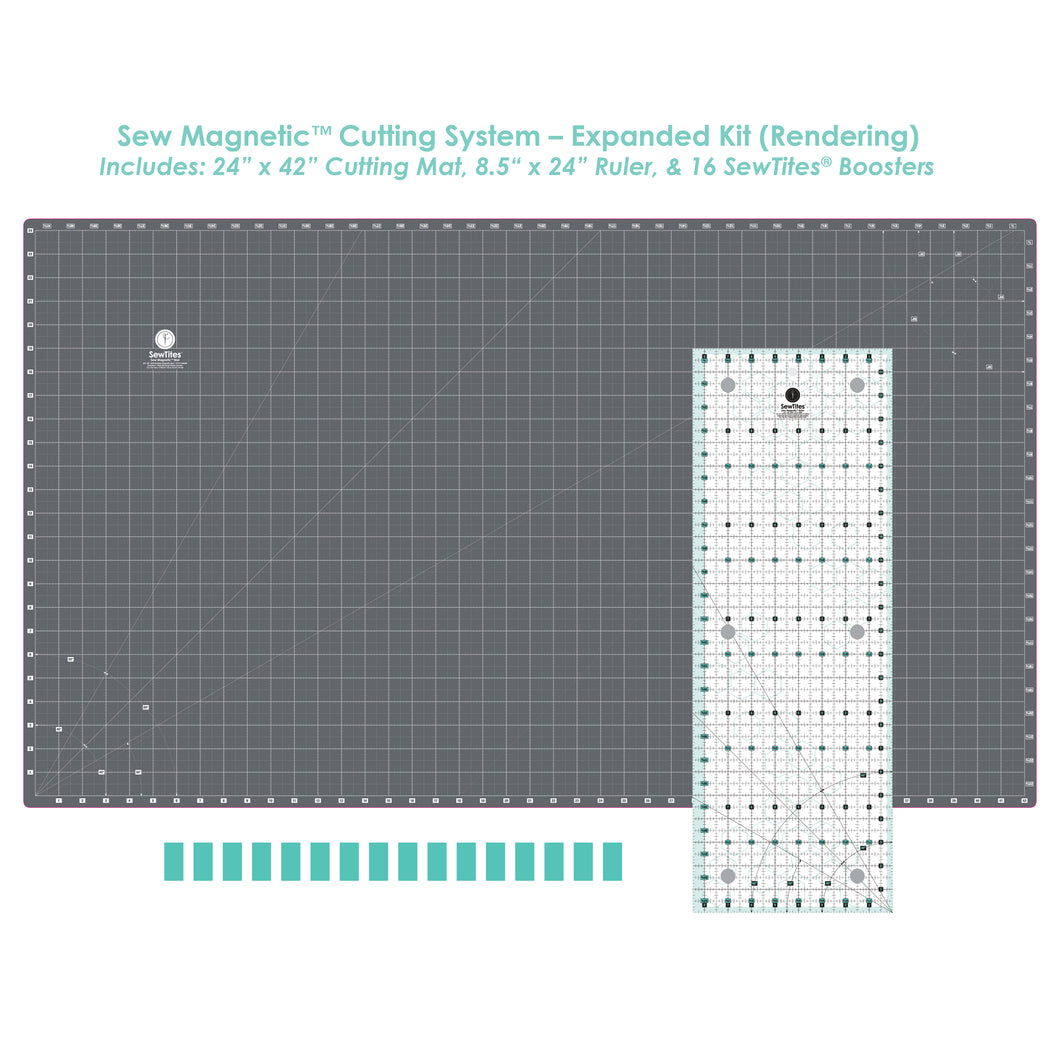 PRE-ORDER: Sew Magnetic Cutting System - Expanded Kit - by SewTites