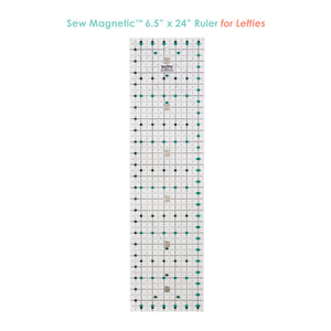 PRE-ORDER: Sew Magnetic 6.5 x 24" Ruler