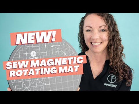 BUNDLE: Sew Magnetic 11" Rotating Self-Healing Cutting Mat + Boosters 6-Pack