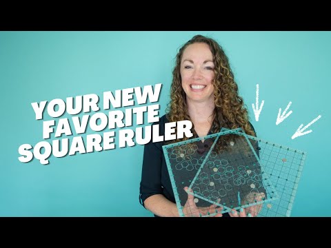 PRE-ORDER: Sew Magnetic 12.5" x 12.5" Ruler